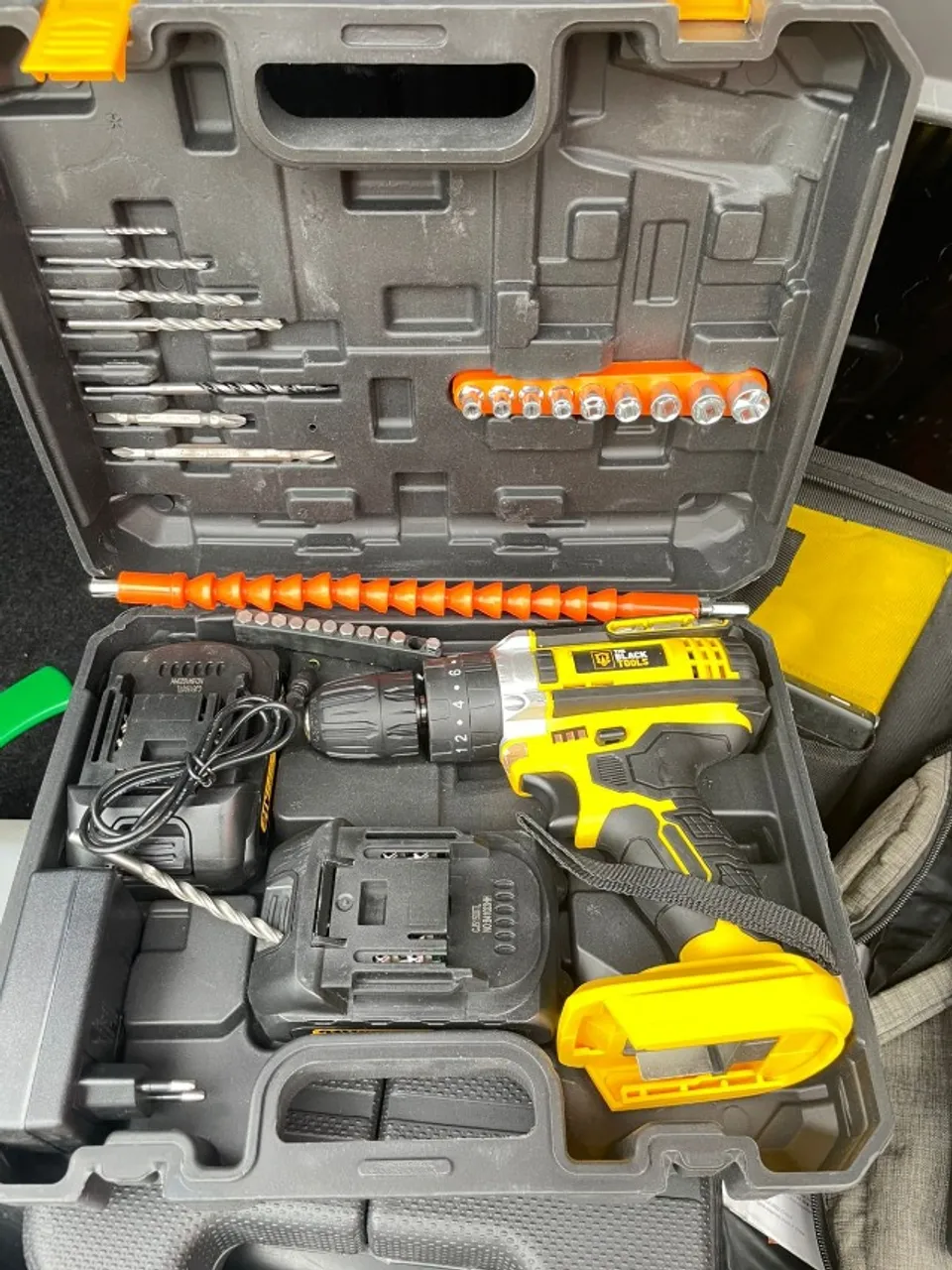 Kit Ferramentas 129 Pçs C/ 40 Pçs + Parafusadeira 21v