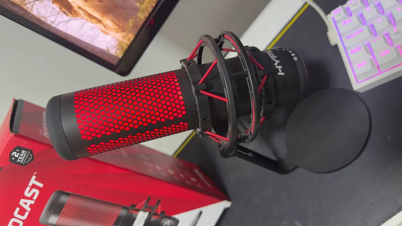 Microfone Hyperx Quadcast - Foto 4