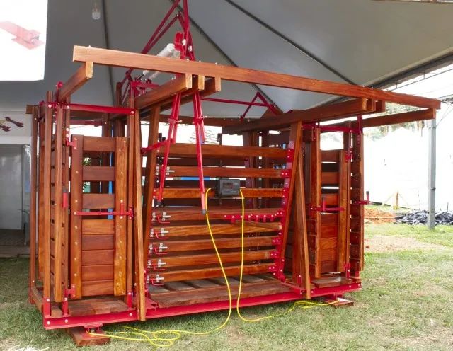 Tronco Brete de Contenção Animal 