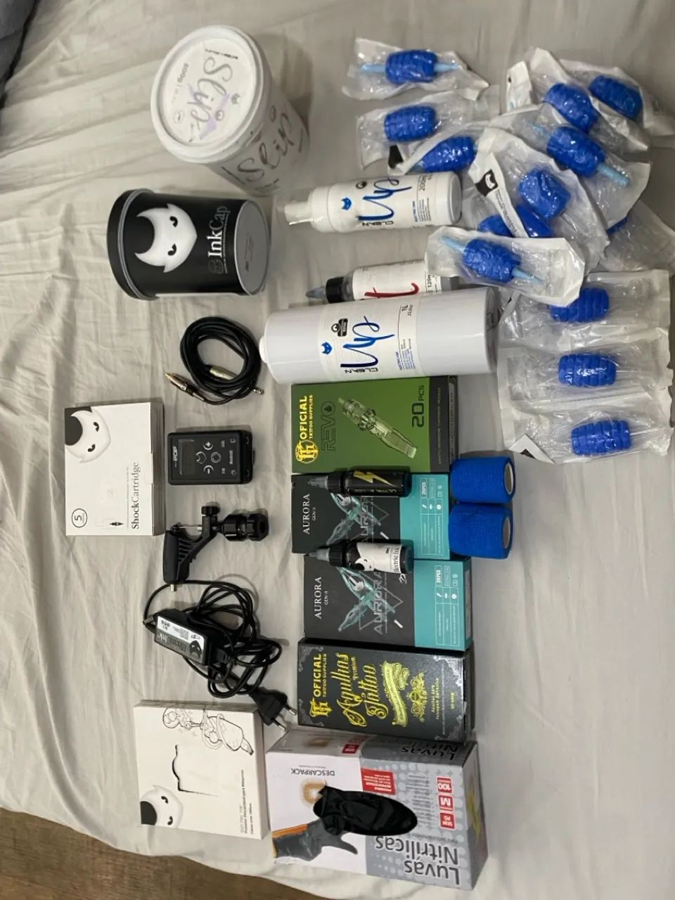 Kit Completo para Tatuagem - Profissional - Foto 2