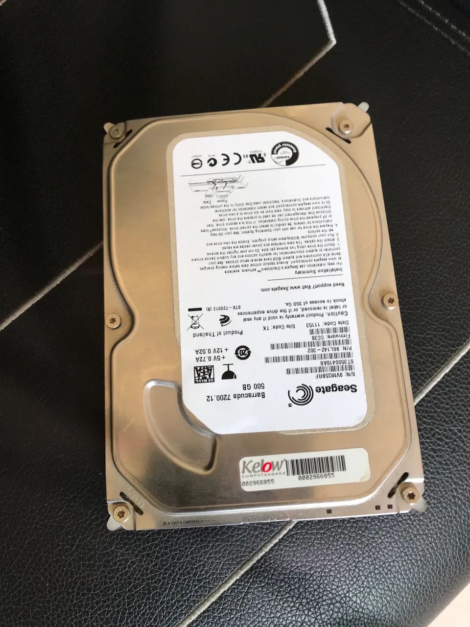 HD Seagate  500GB64312831748353120