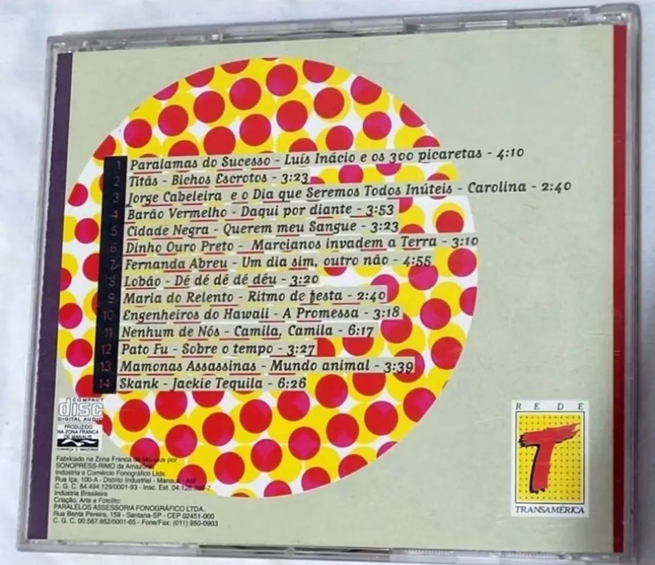 CD Estúdio Ao Vivo Transamérica - Foto 2