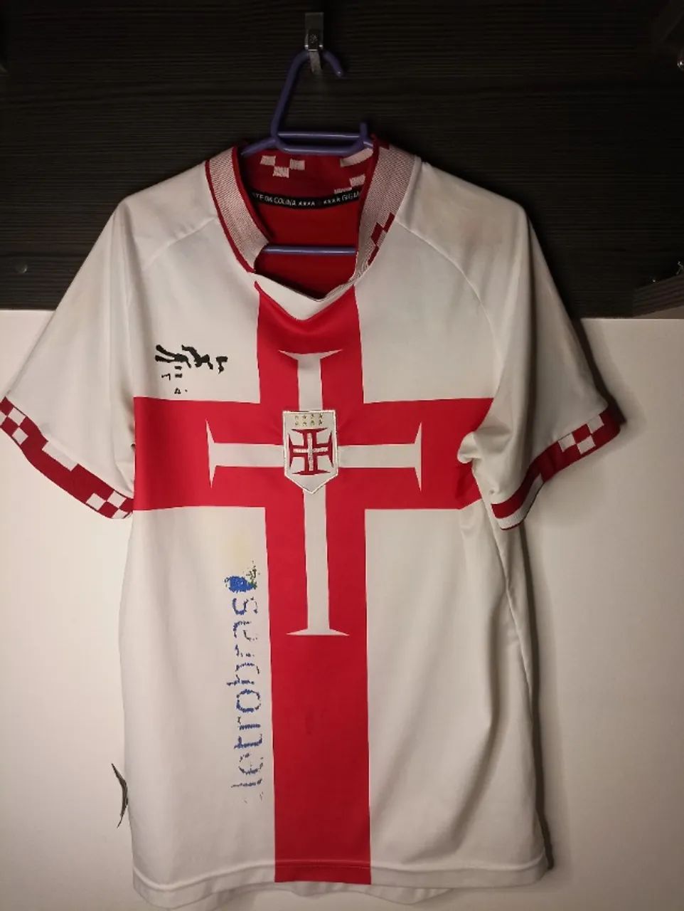 Camisa Vasco da Gama 2010 branca Penalty Cavalera - Tamanho M