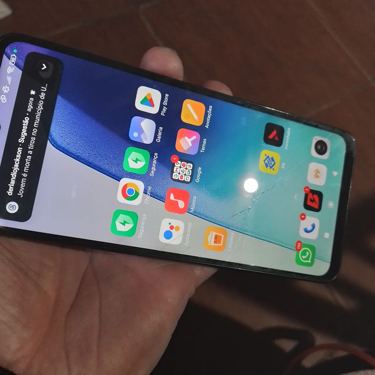 Smartphone Xiaomi em ótimo estado