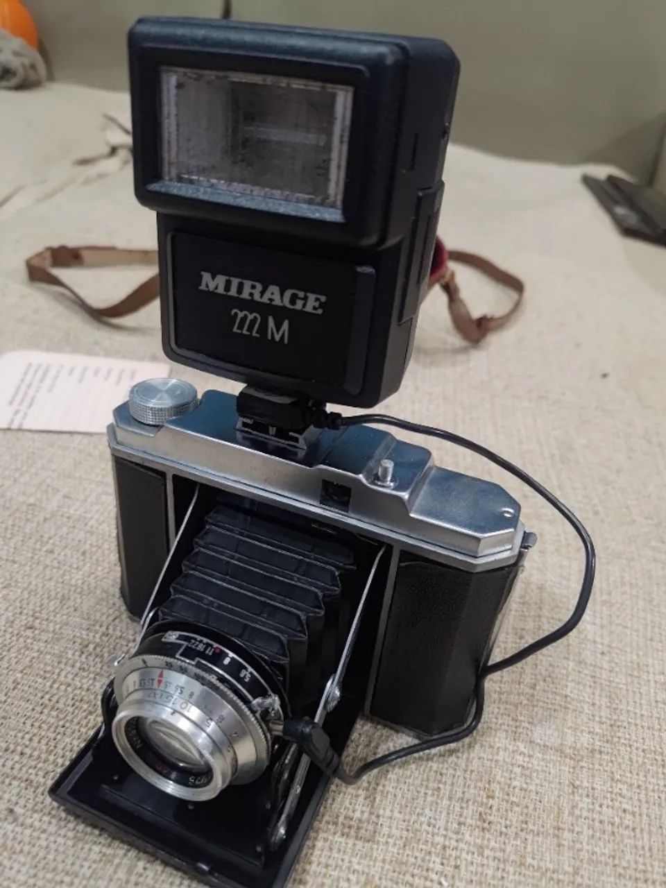 Câmera Antiga de Fole quase centenária da Agfa - Muito Rara para colecionadores  - Foto 4