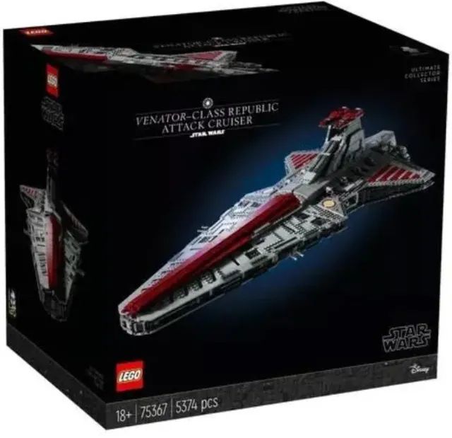 Lego Star Wars 75367 Cruzador de Ataque da República Classe Venator