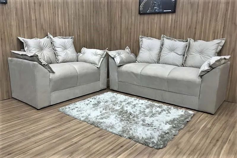 Conjunto Estofado 2x3 Lugares 