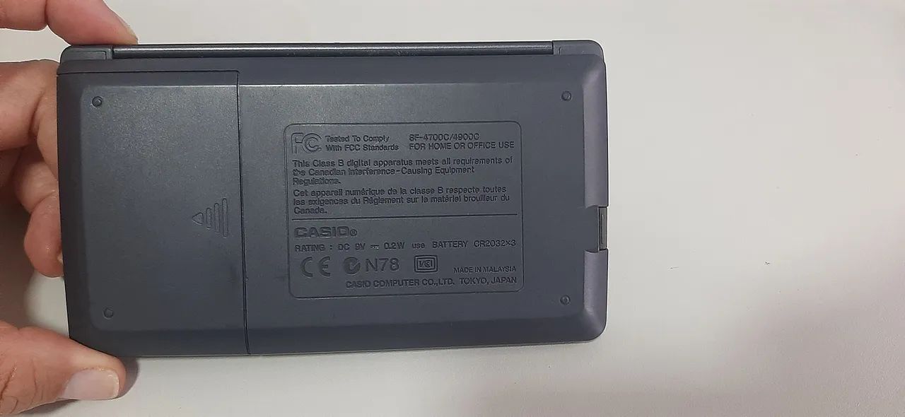 Calculadora Casio Digital Diary SF-4700C 64KB - Foto 3