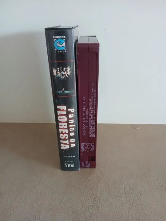Fita Vhs Pânico na Floresta  - Rara - Foto 3