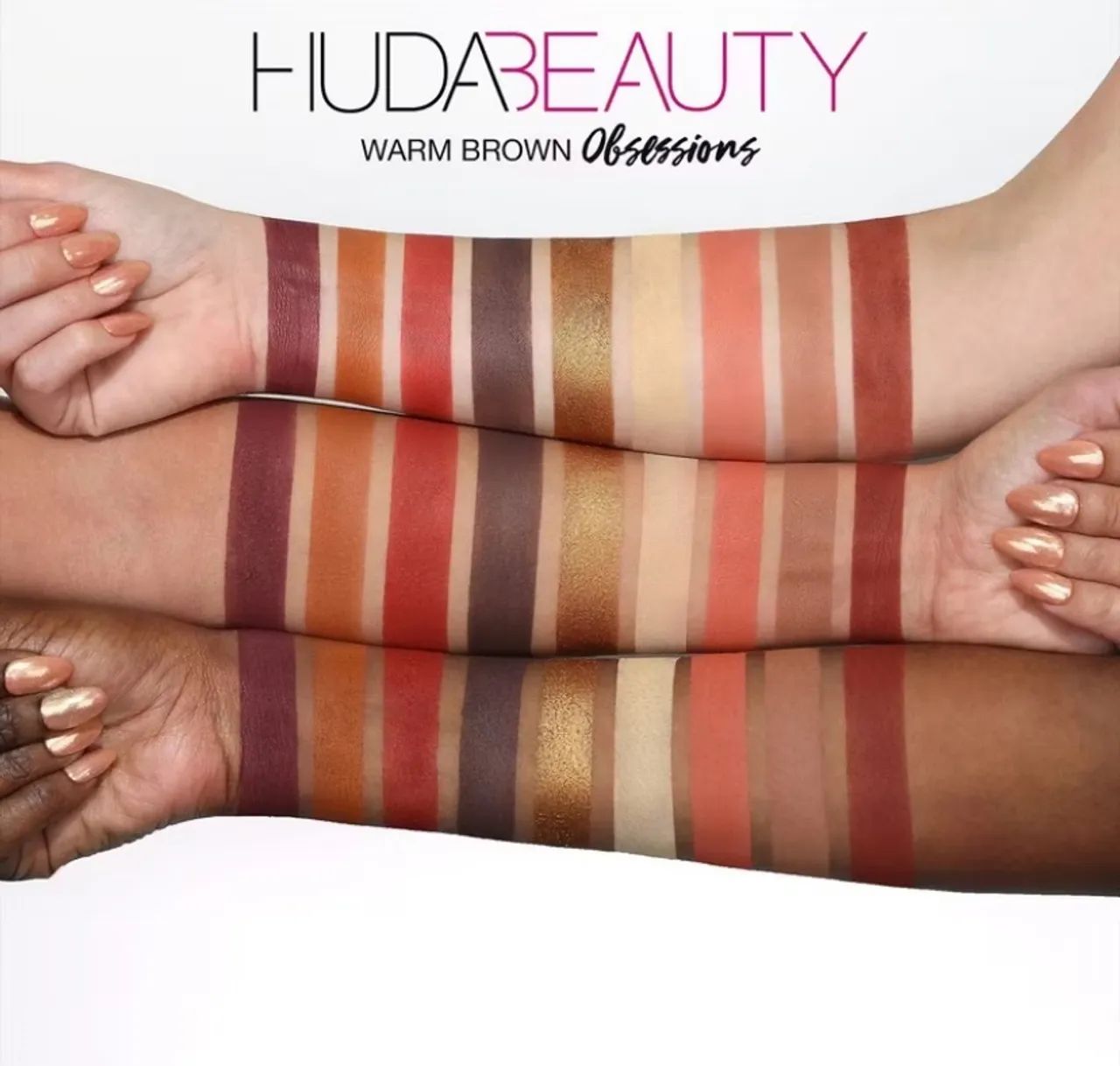 Sombras - Huda Beauty - warn brown obsessions  - Foto 4
