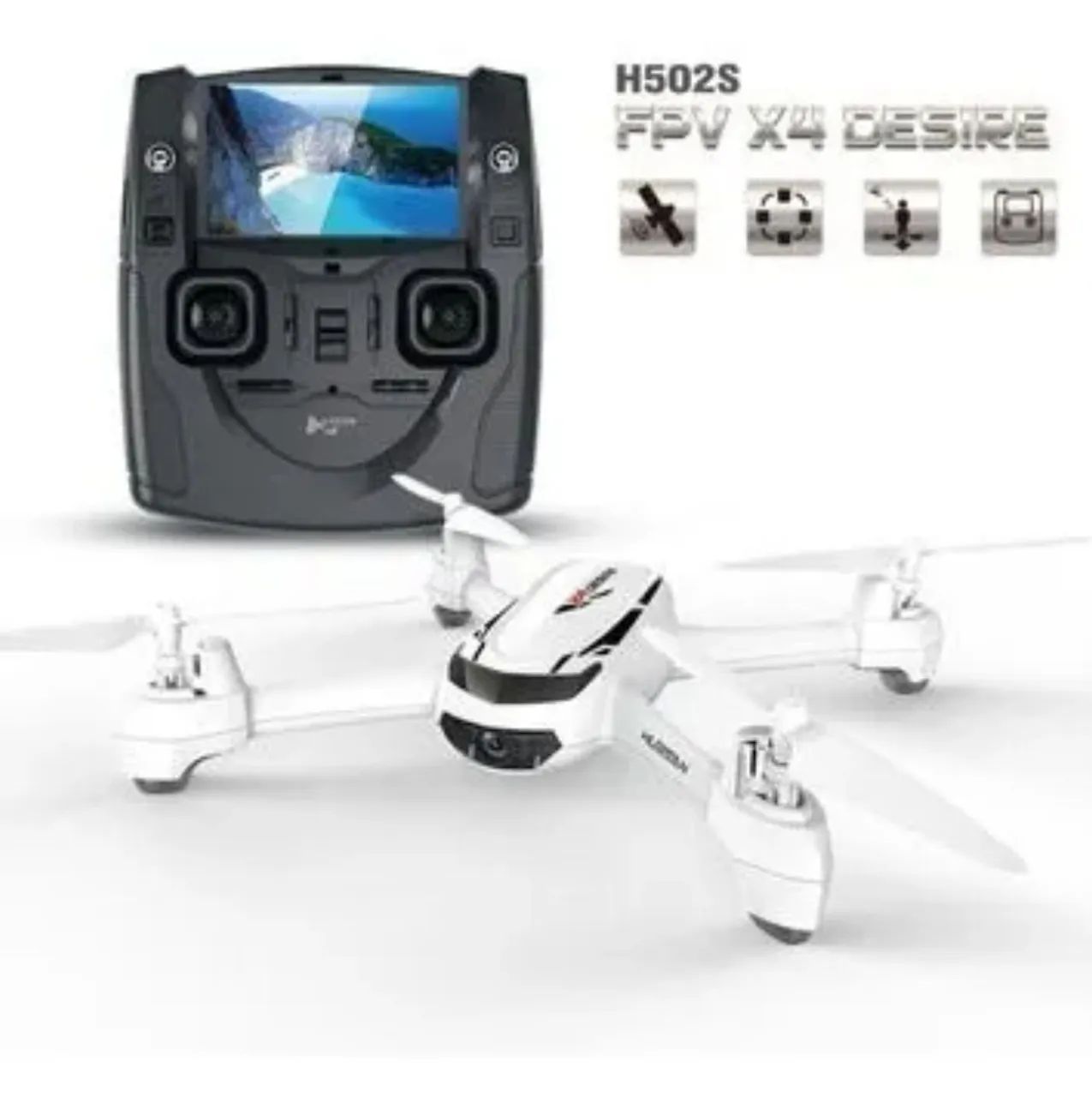 Drone Hubsan  X4 Desire H502S (novo sem uso) Oportunidade  - Foto 4