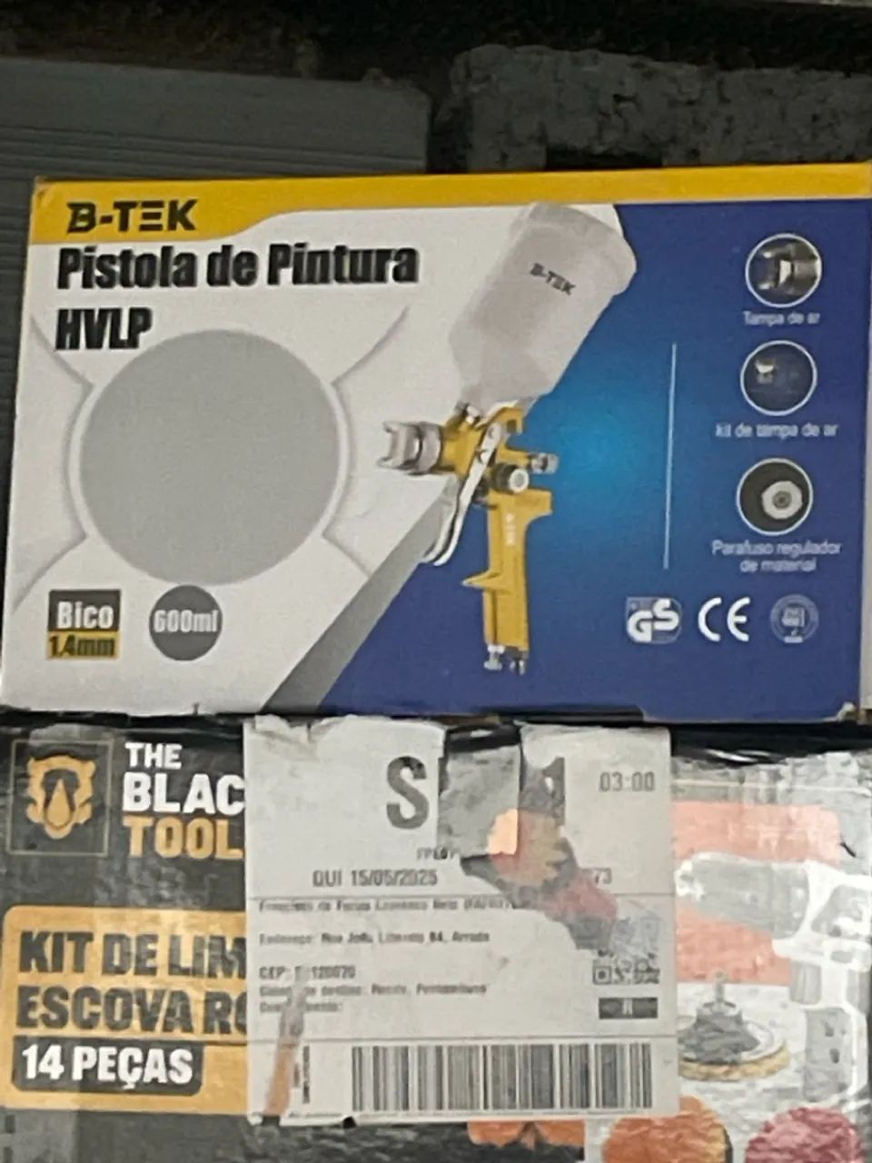 Pistola de pintura