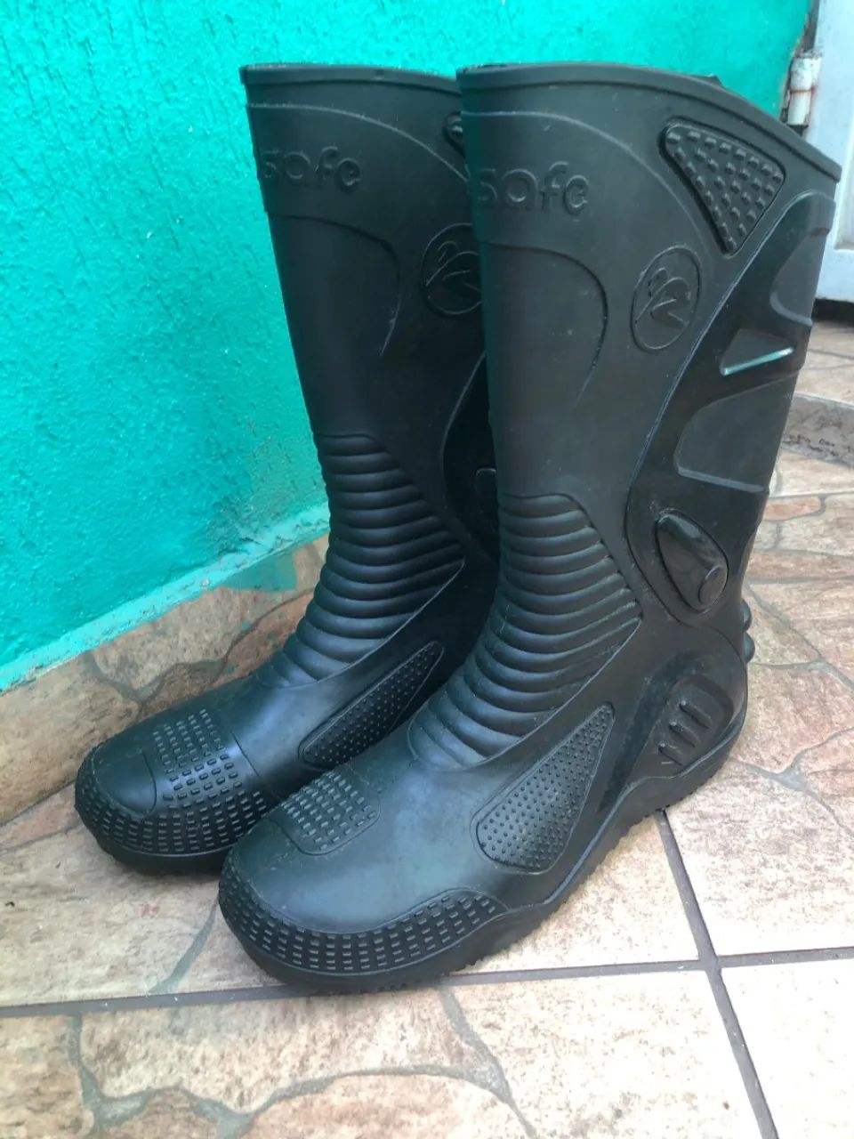 Bota de Motoqueiro de Chuva63824561017601120