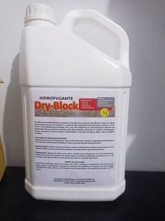 HIDROFUGANTE DRY-BLOCK 5LTS  - Foto 2