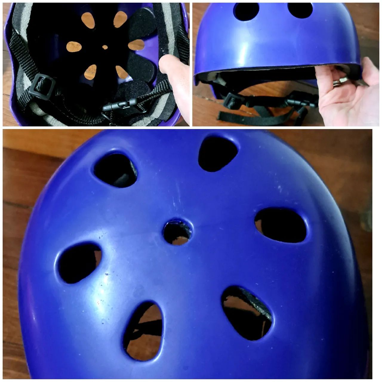 Capacete Ciclismo roxo beterraba infantil