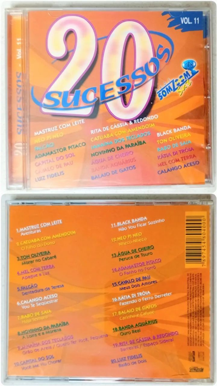 CD Musical 20 Sucessos Somzoom Antigo - Foto 2
