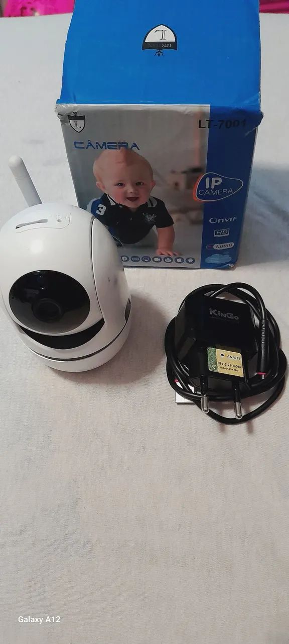 Câmera wifi dome 360graus aplicativo yosee 