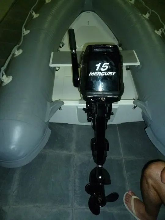 Bote Inflável Flexboat SR 9.5 - Excelente Estado, Pronto para Uso - Foto 2