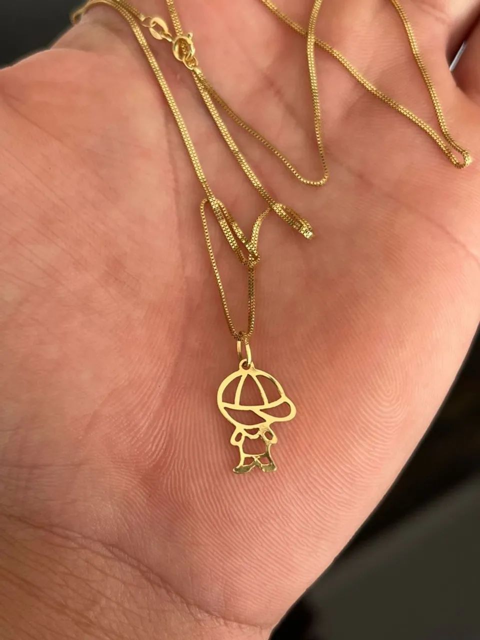 Colar feminino Ouro 18k - 2,32g