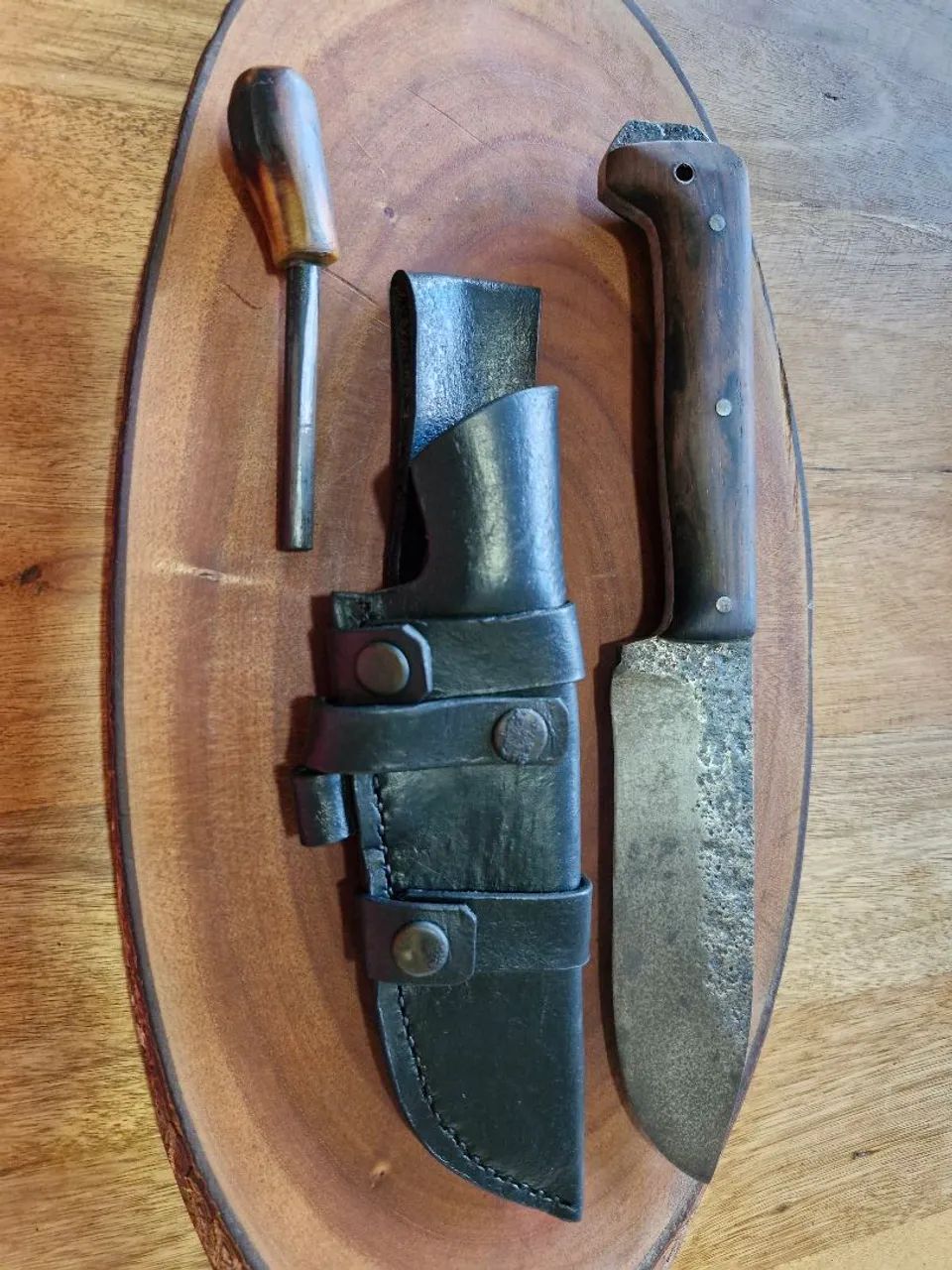 Faca artesanal "BK2 Mineira" - Foto 5