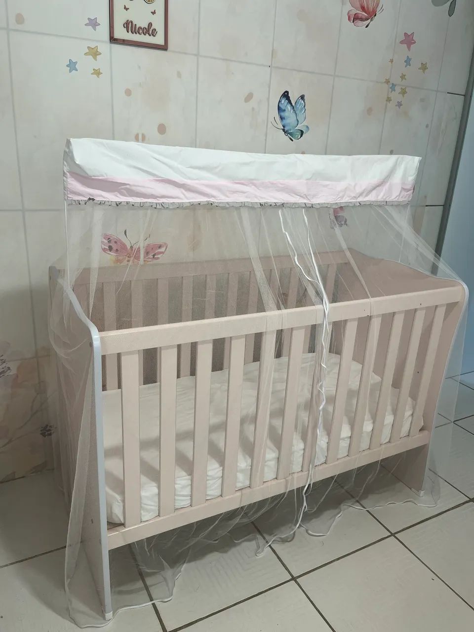 Cradle with mattress64861037080706120