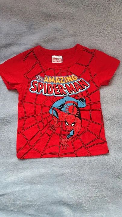 Camiseta Homem Aranha - Tamanho P - Marvel