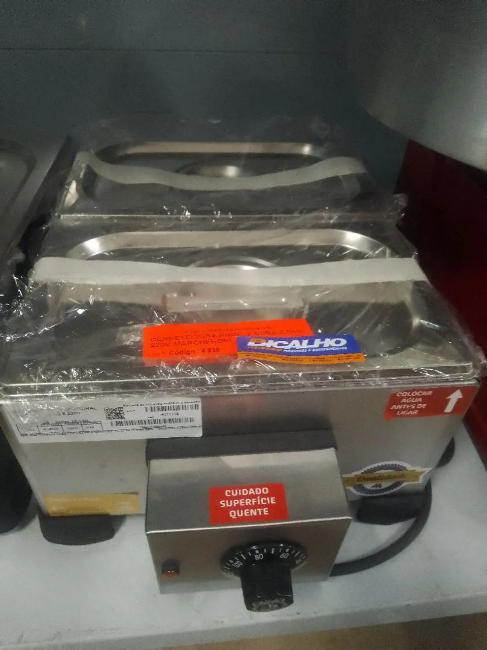 Derretedeira Marchesoni 2 cubas Nova 