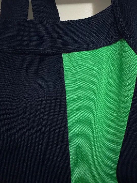Vestido verde e azul marinho - Agilitá - Foto 2