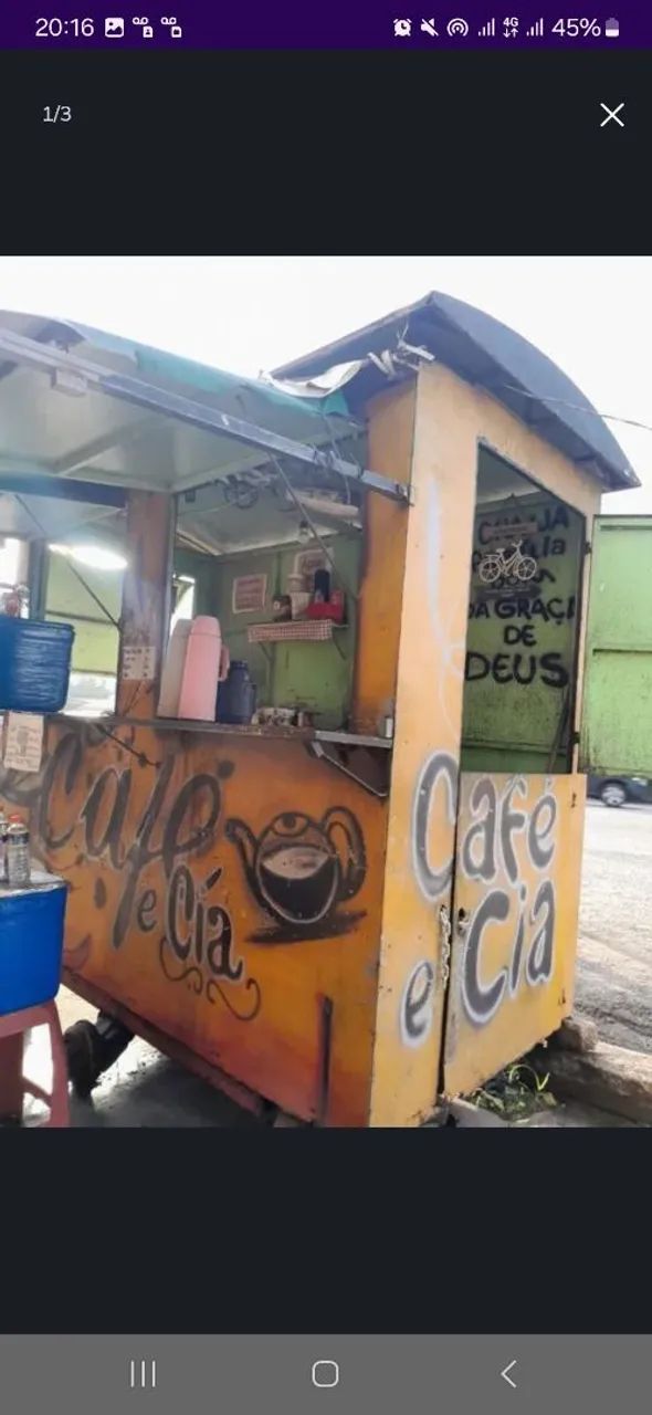 Cafeteria móvel - Oportunidade única!