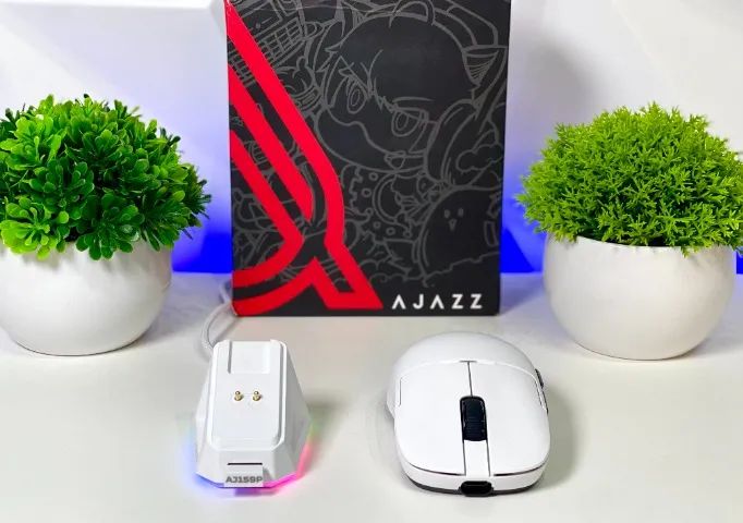Mouse Ajazz AJ159P + Dock de Carregamento - Foto 4