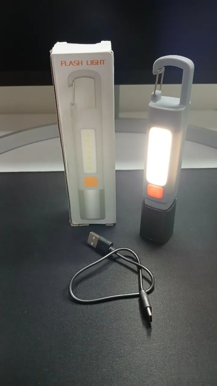 Lanterna de LED recarregável - Foto 4