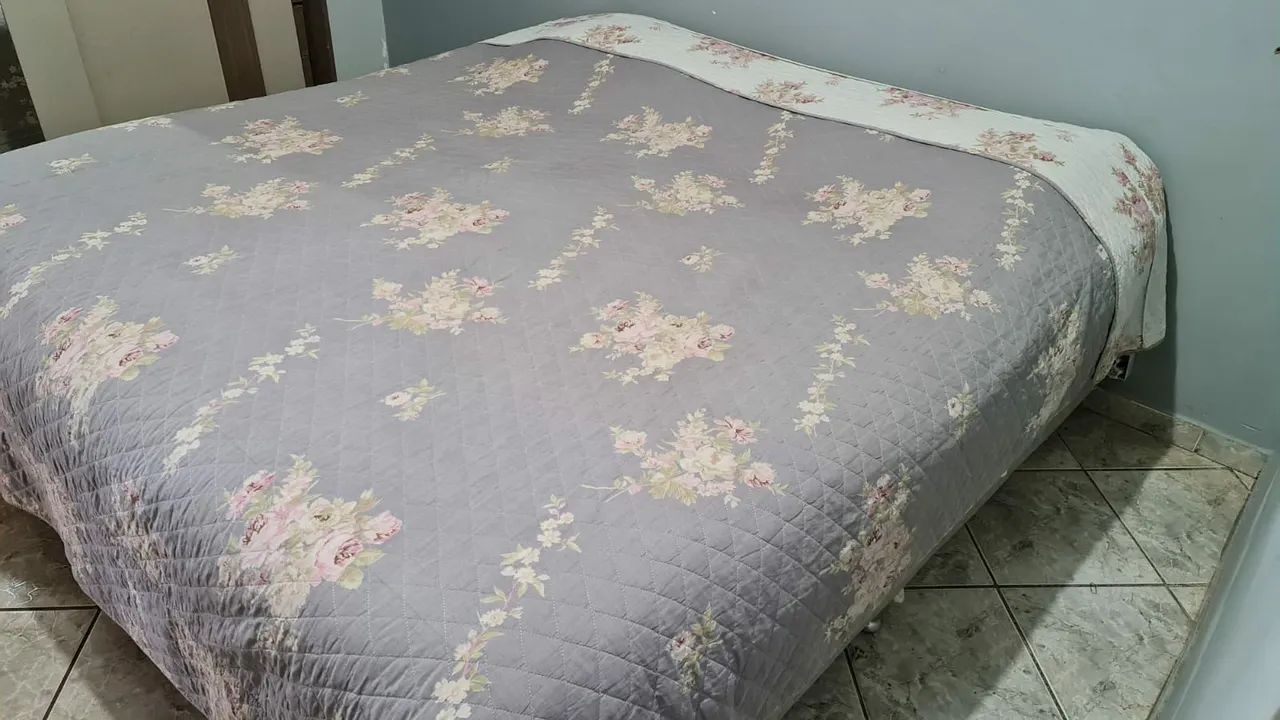Cama Box King Size 1,98 X 1,98 e confortável e espaçosa  - Foto 3