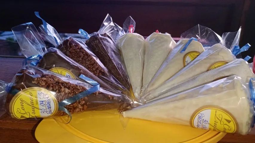 Trufas ,, cones recheados,,, encomenda expressa rapida - Foto 3