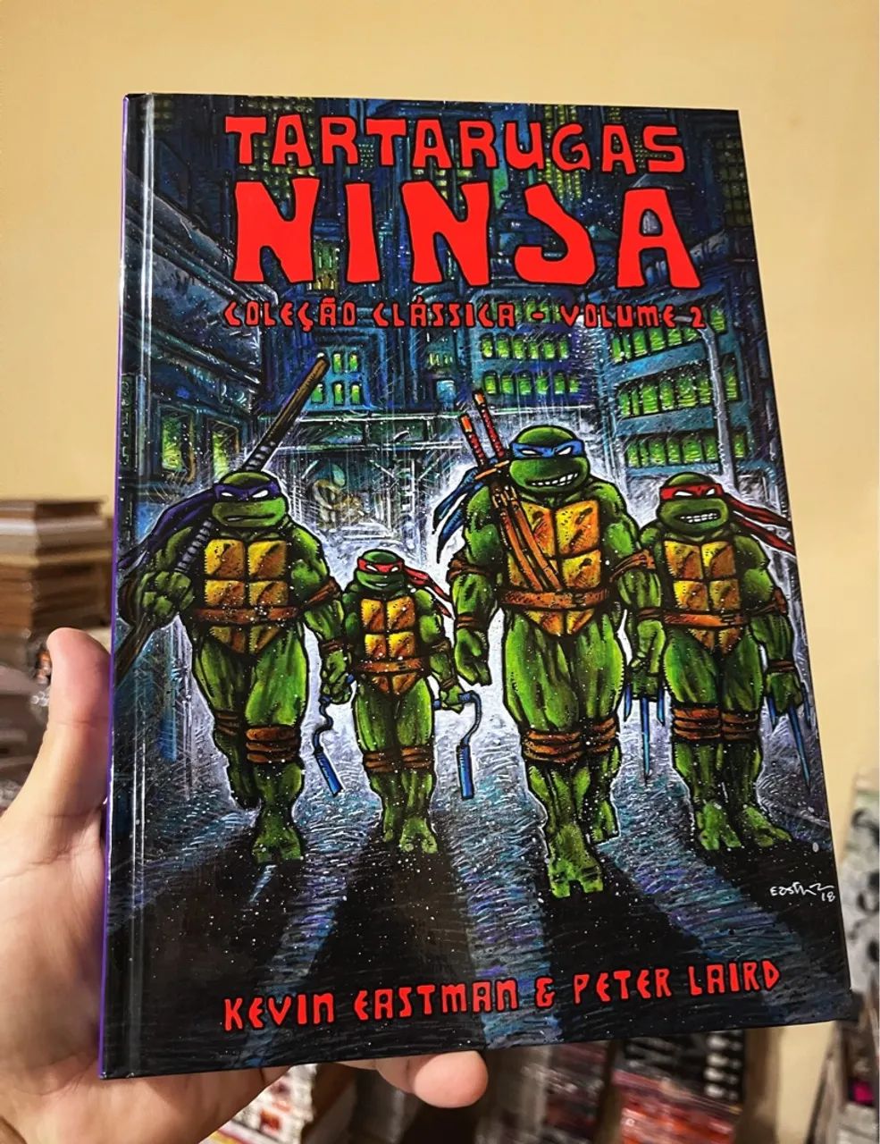 Tartarugas ninja coleção completa 1 ao 6 pipoca e nanquim - Foto 3