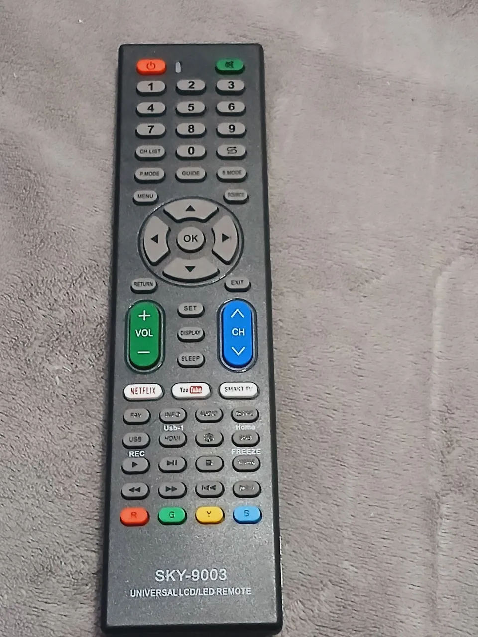 Controle Remoto Universal SKY-9003 para TV LCD/LED