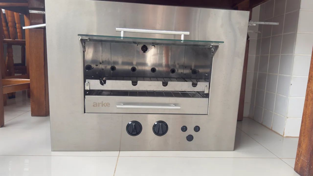 Churrasqueira a gás para espaço gourmet  - Foto 3