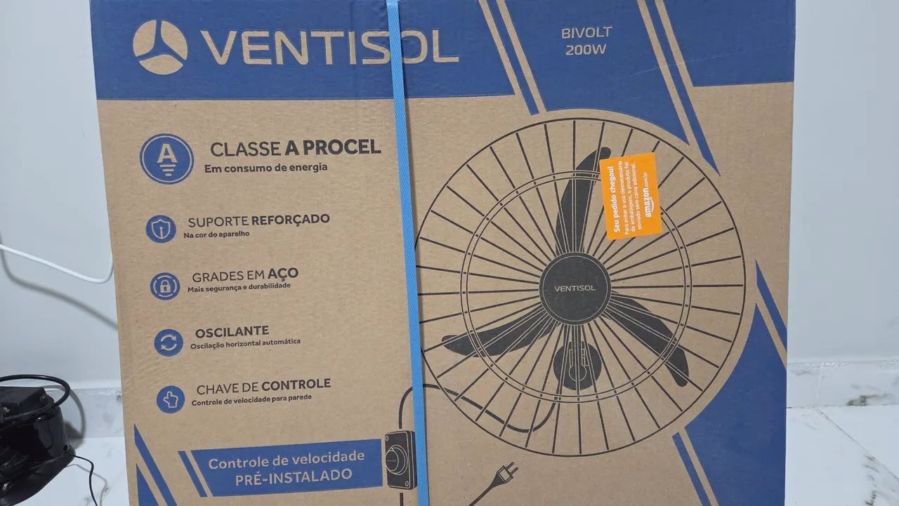 Ventilador de Parede Ventisol 60cm - Foto 2