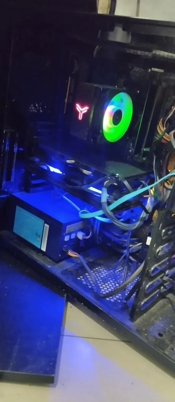 TROCO POR VIDEO GAME OU VENDO PC DDR4 24RAM TUFGAMING RX580 DRR5 8GB RYZEN 5-2400G 