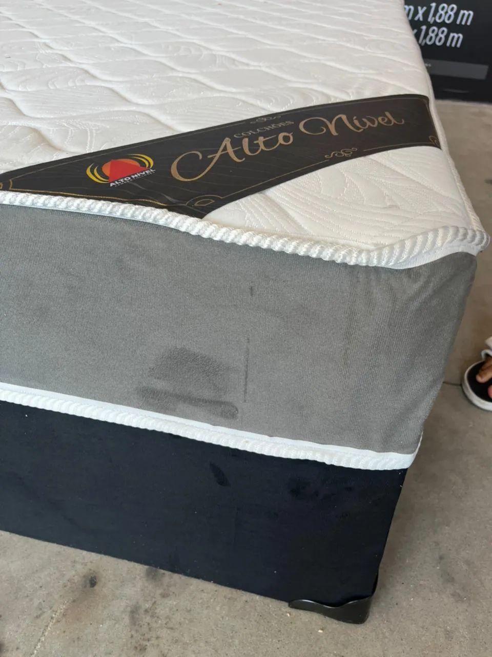 CAMA BOX D33 com MOLAS ENSACADAS  - Foto 2