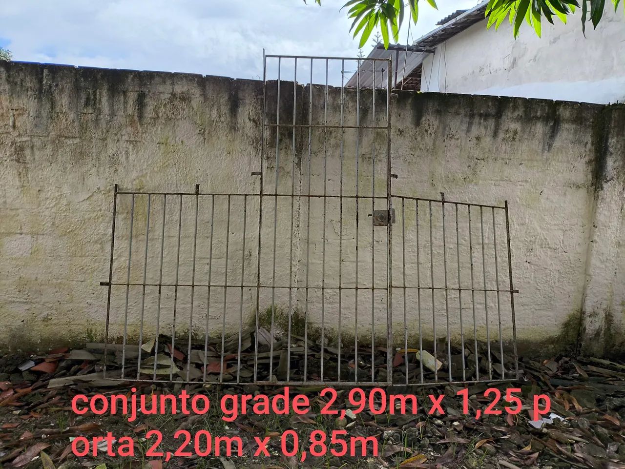 Grades para Janela + Calhas (ver descrição)64305906500354124