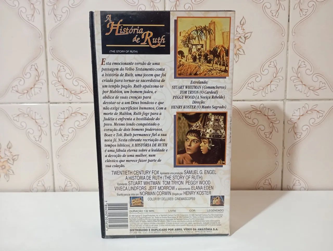 VHS Filme A História De Ruth (Legendado) - Original - Foto 2