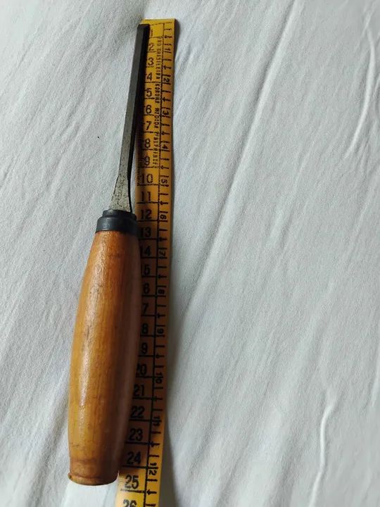 Formão Cabo madeira 24cm - Foto 4