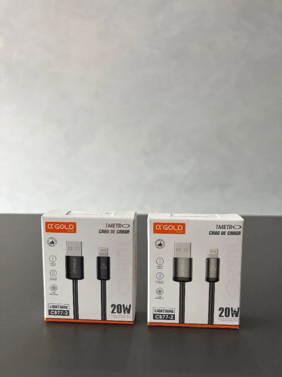 Cabo Carregador Lightning 20W - ?'GOLD - Novo