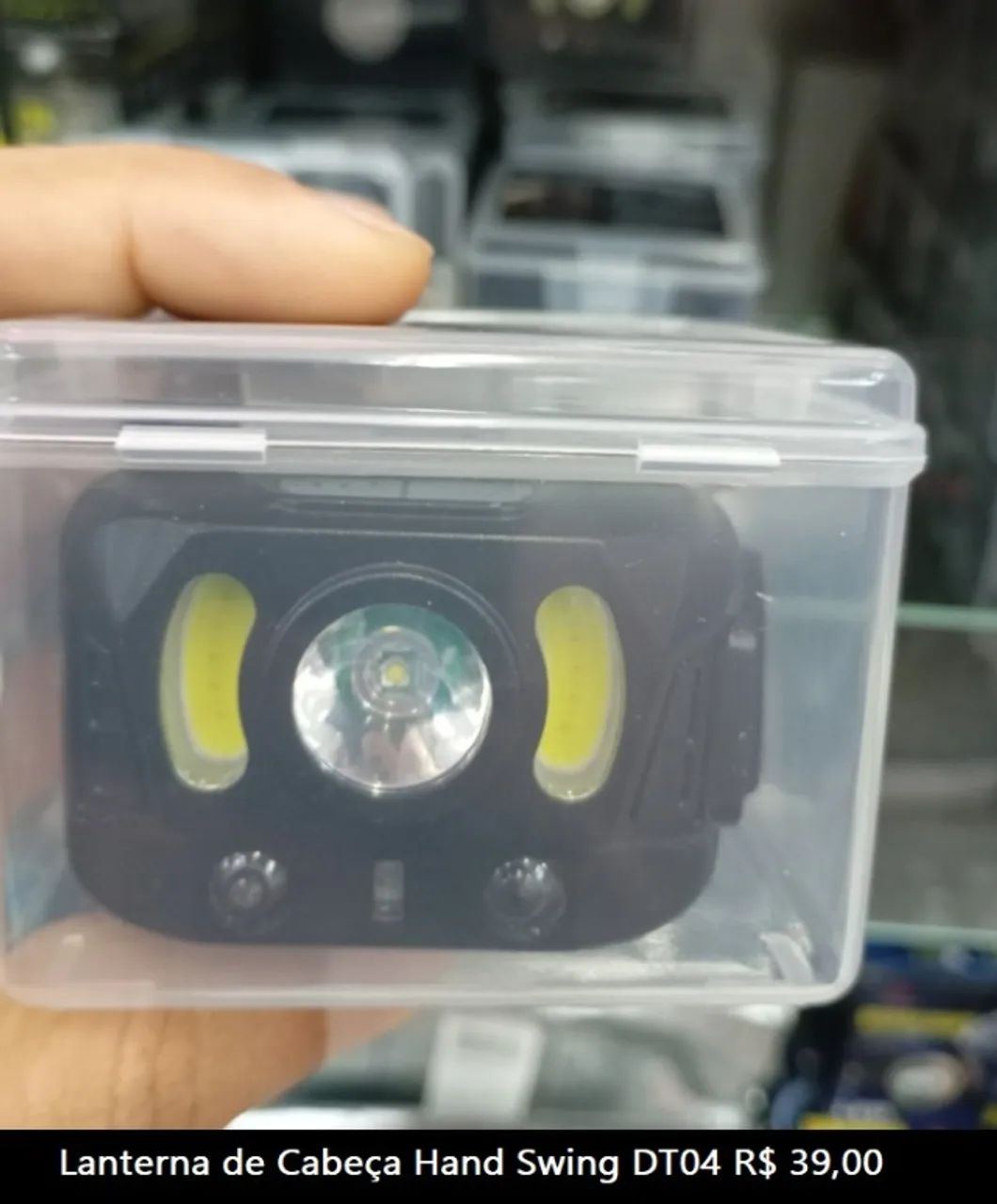 Lanterna de Cabeça Hand Swing DT04