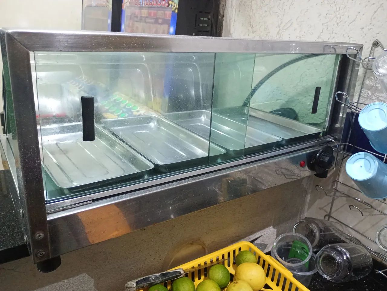 Estufa para bar 60 l ,33 larg,42 alt