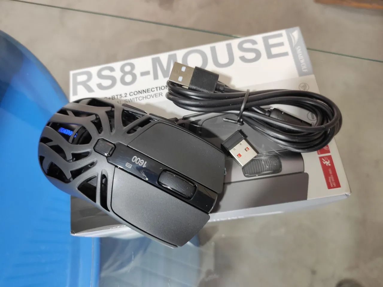 Mouse Smailwolf RS8 a Pronta Entrega (Novo) - Foto 5