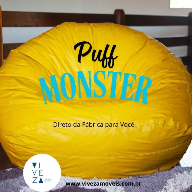 Puff Monster 179,00 Pix  - Foto 4