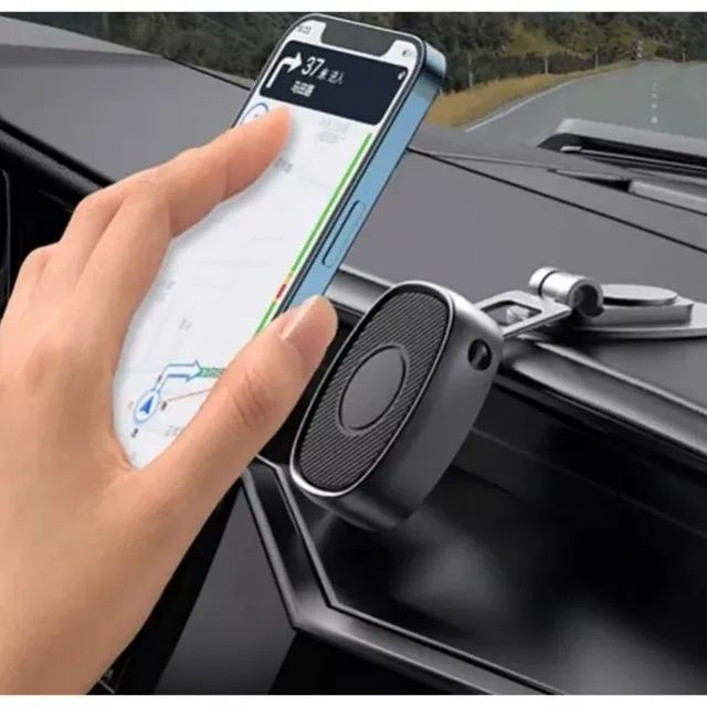 Suporte Celular Magnético Ajustável Alumínio Hmaston Cj-45 - Foto 3