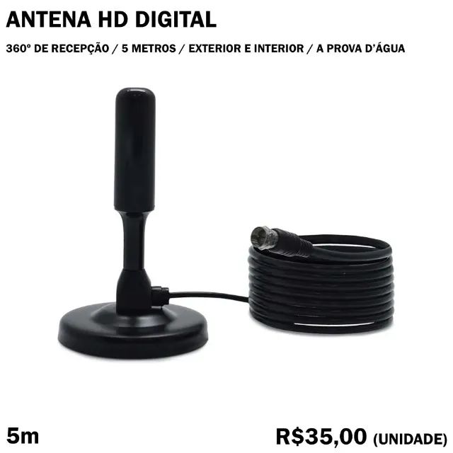 Antena HD Digital Interna