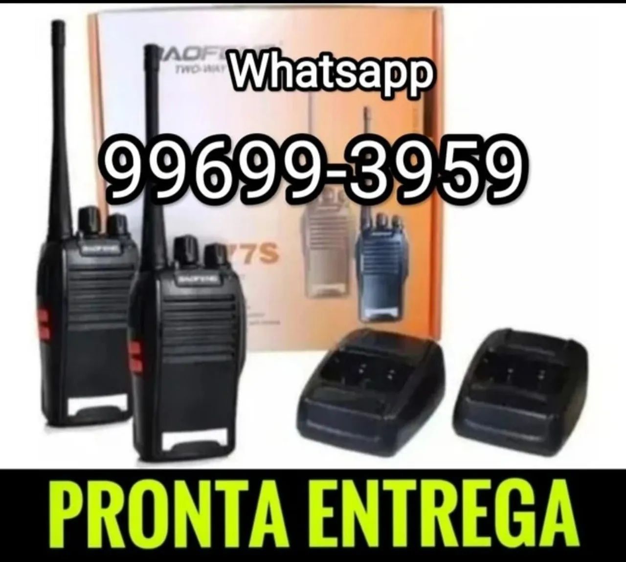 Rádio comunicador 777s - Pronta Entrega